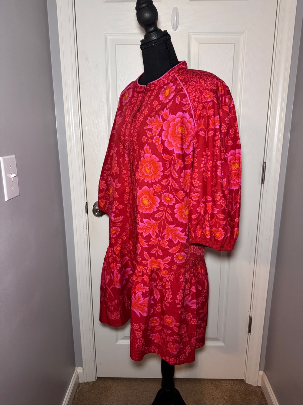 NWT FARM Rio Red Olivia Mini Dress - Picture 4 of 16